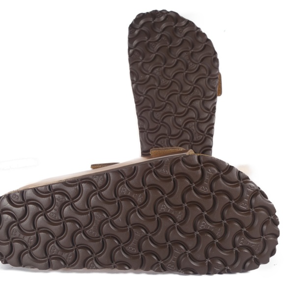 birkenstock arizona bs metallic copper